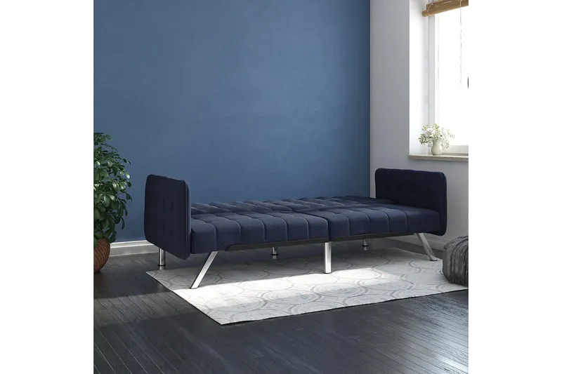 Emily Sovesofa Marineblå - Dorel Home - Møbler - Sofaer - Sovesofaer