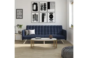 Emily Sovesofa Marineblå - Dorel Home - Møbler - Sofaer - Sovesofaer