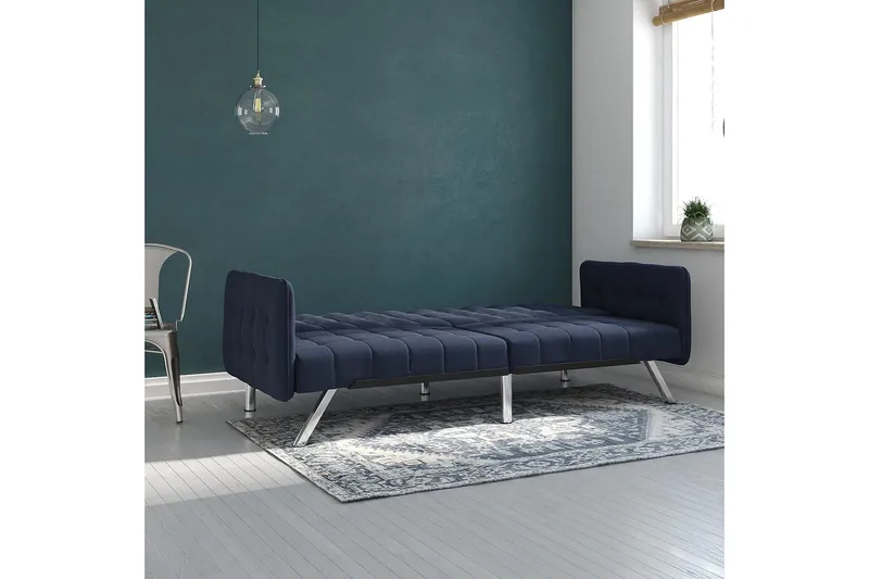 Emily Sovesofa Marineblå - Dorel Home - Møbler - Sofaer - Sovesofaer