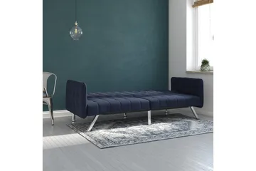 Emily Sovesofa Marineblå - Dorel Home - Møbler - Sofaer - Sovesofaer