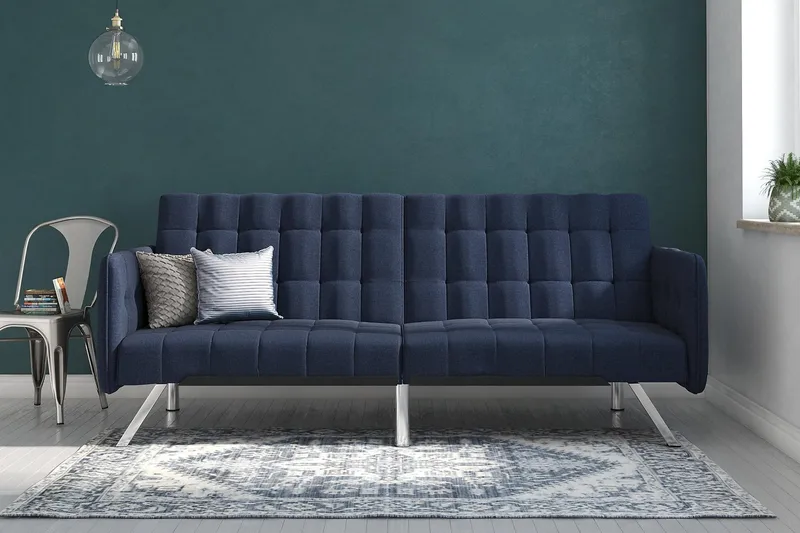 Emily Sovesofa Marineblå - Dorel Home - Møbler - Sofaer - Sovesofaer