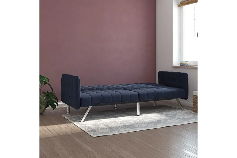 Emily Sovesofa Marineblå - Dorel Home - Møbler - Sofaer - Sovesofaer