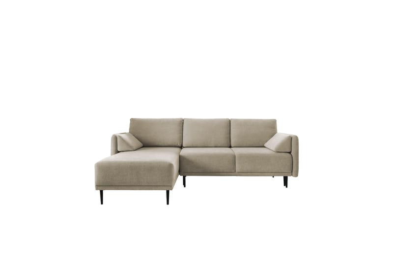 Enaya Sovesofa Med 3-Seters Divan - Beige - Møbler - Sofaer - Sovesofaer