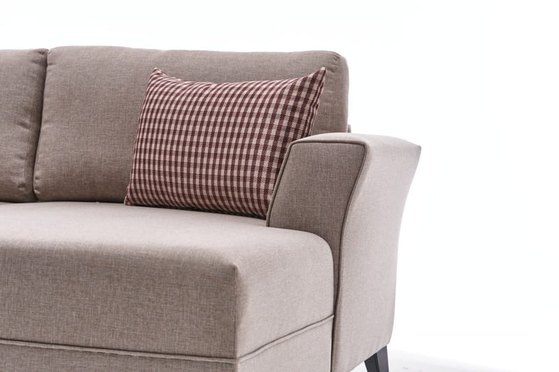 Eriska U-Sovesofa - Beige - Møbler - Sofaer - Sovesofaer