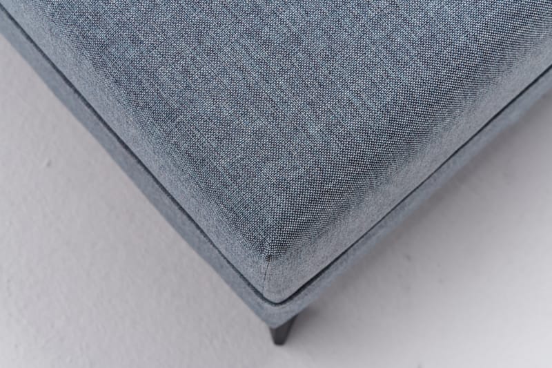 Eriska U-Sovesofa - Blå/Svart - Møbler - Sofaer - Sovesofaer