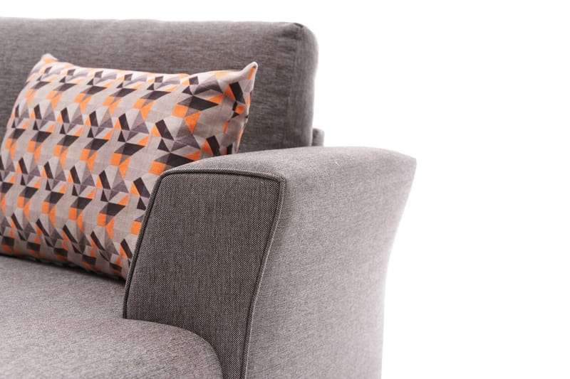 Eriska U-Sovesofa - Brun/Svart - Møbler - Sofaer - Sovesofaer