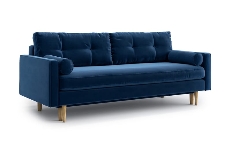 Esmeralde 3-seter Sovesofa - Blå - Møbler - Sofaer - Sovesofaer