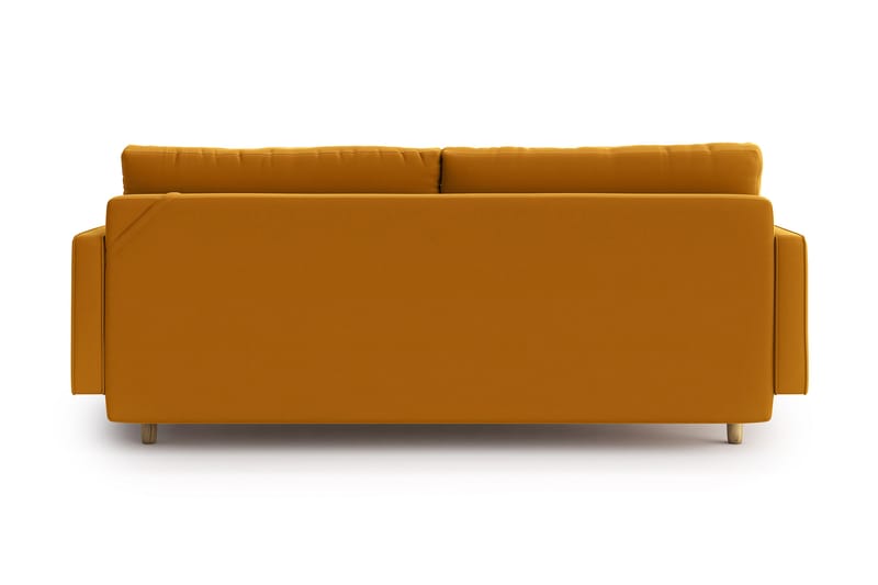 Esmeralde 3-seter Sovesofa - Gul - Møbler - Sofaer - Sovesofaer