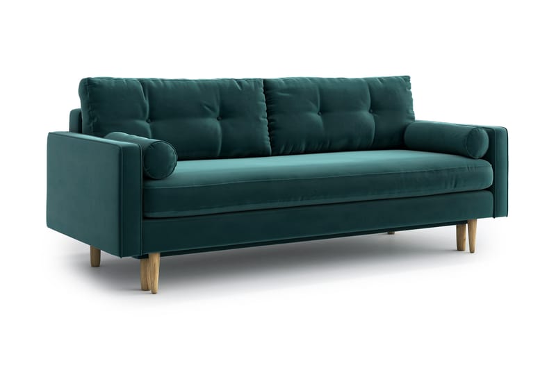 Esmeralde 3-seter Sovesofa - Turkis - Møbler - Sofaer - Sovesofaer