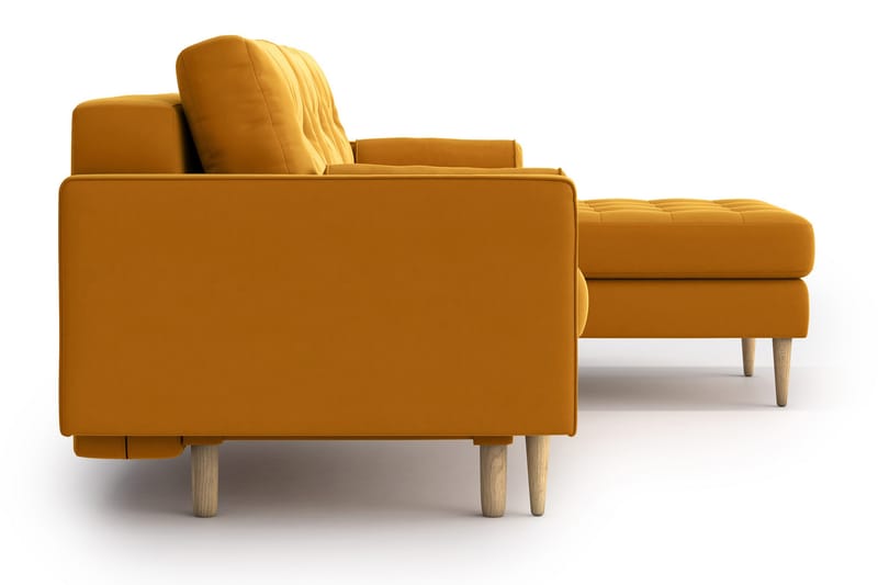 Esmeralde Divansofa - Gul - Møbler - Sofaer - Sovesofaer
