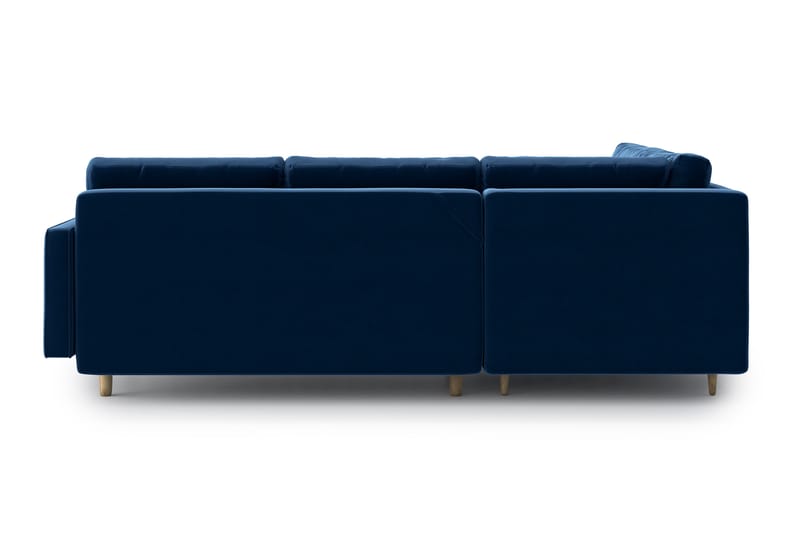 Esmeralde Sovesofa med Divan - Blå - Møbler - Sofaer - Sovesofaer