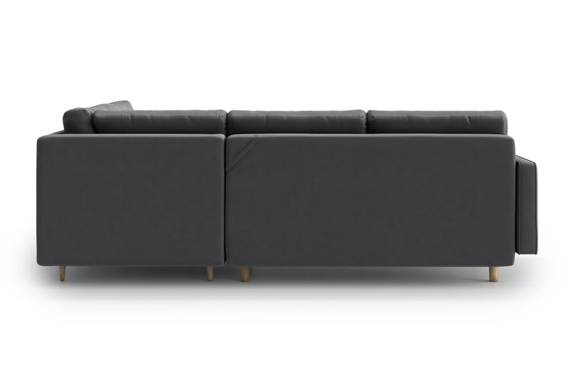 Esmeralde Sovesofa med Divan - Grå - Møbler - Sofaer - Sovesofaer