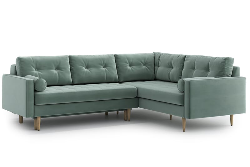Esmeralde Sovesofa med Divan - Grønn - Møbler - Sofaer - Sovesofaer
