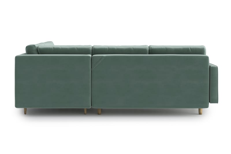 Esmeralde Sovesofa med Divan - Grønn - Møbler - Sofaer - Sovesofaer