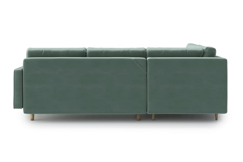 Esmeralde Sovesofa med Divan - Grønn - Møbler - Sofaer - Sovesofaer