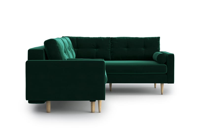Esmeralde Sovesofa med Divan - Grønn - Møbler - Sofaer - Sovesofaer