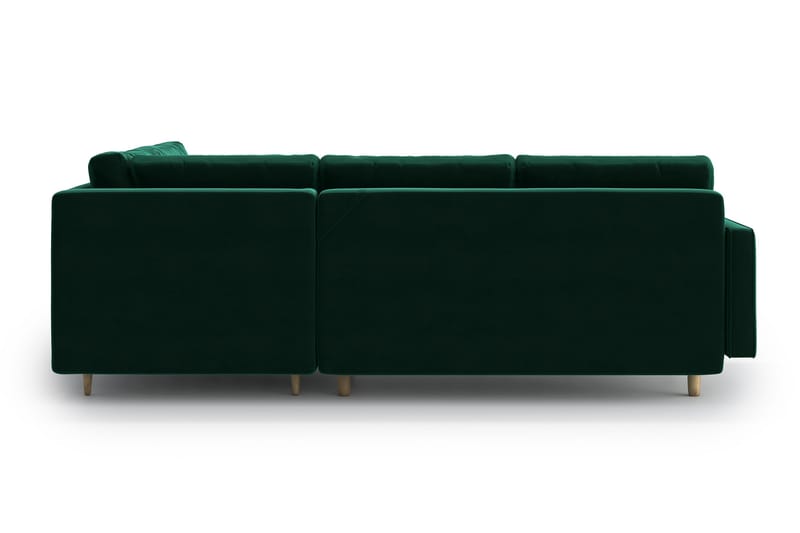 Esmeralde Sovesofa med Divan - Grønn - Møbler - Sofaer - Sovesofaer