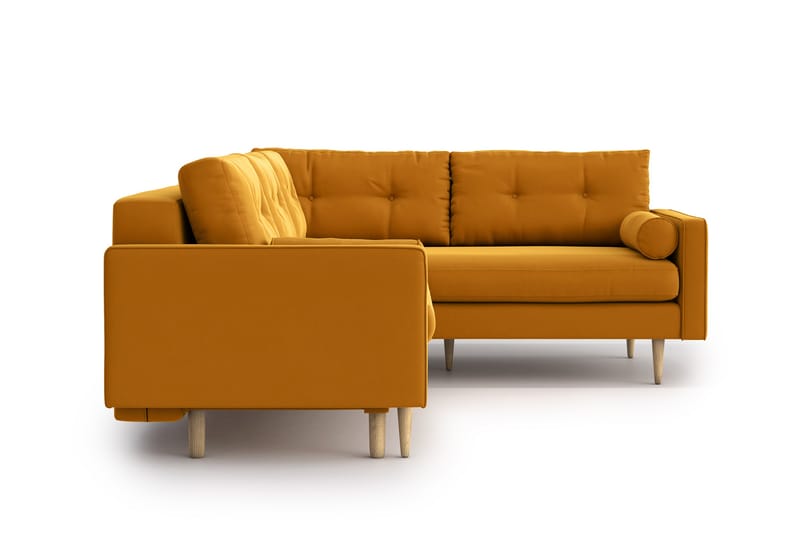 Esmeralde Sovesofa med Divan - Gul - Møbler - Sofaer - Sovesofaer