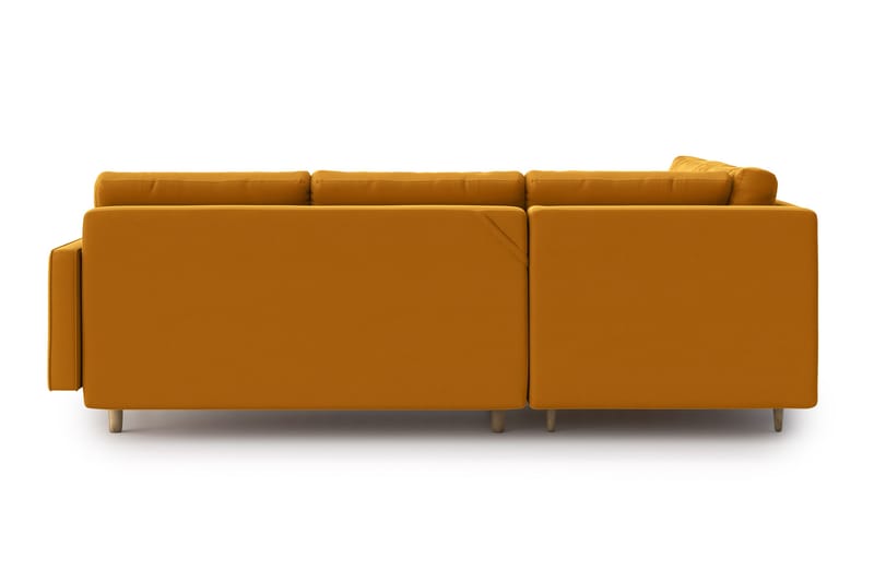 Esmeralde Sovesofa med Divan - Gul - Møbler - Sofaer - Sovesofaer