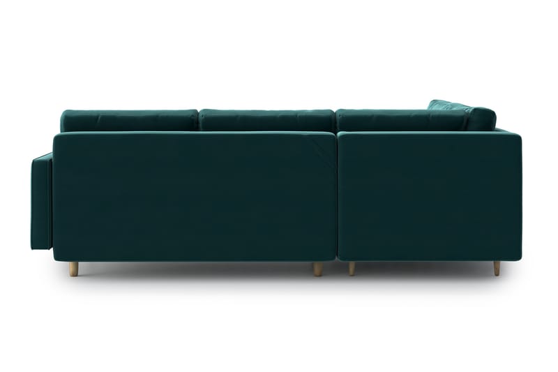 Esmeralde Sovesofa med Divan - Turkis - Møbler - Sofaer - Sovesofaer