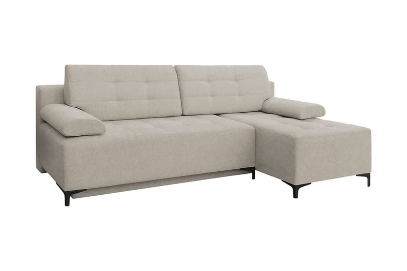 FABIO 4-seters Sovesofa Venstre - Beige - Sovesofaer - Sovesofa divan