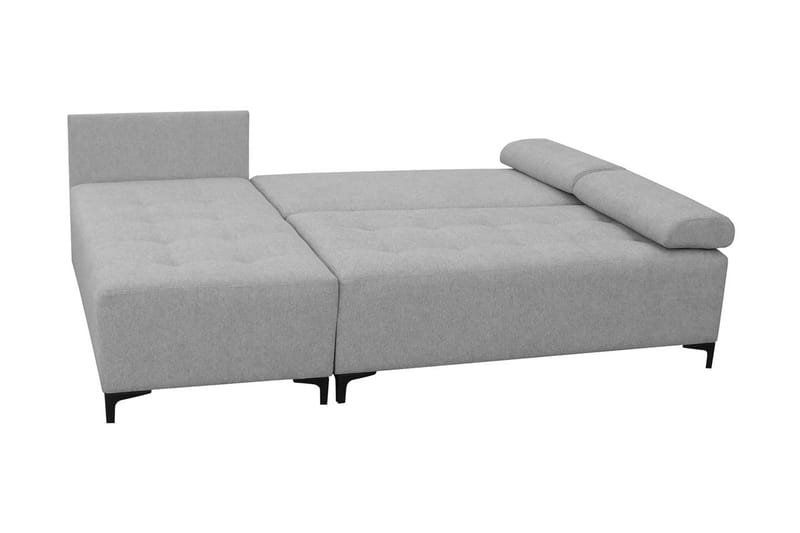 FABIO 4-seters Sovesofa Venstre - Grå - Møbler - Sofaer - Sovesofaer