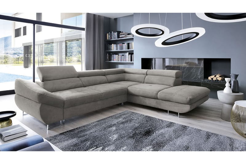 Fabio Divansovesofa 280x235x88 cm - Sovesofaer - Sovesofa divan - Fløyel sofaer