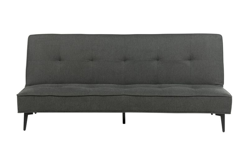 Faizal Sovesofa 3-seter - M�ørk grå/Svart - Møbler - Sofaer - Sovesofaer