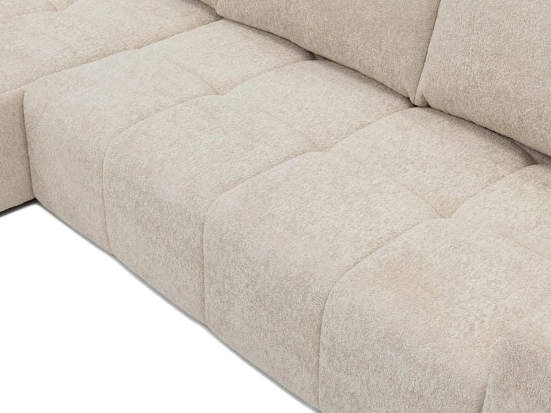 Falor 3-seters sovesofa med divan, høyrevendt - blå - Møbler - Sofaer - Sovesofaer
