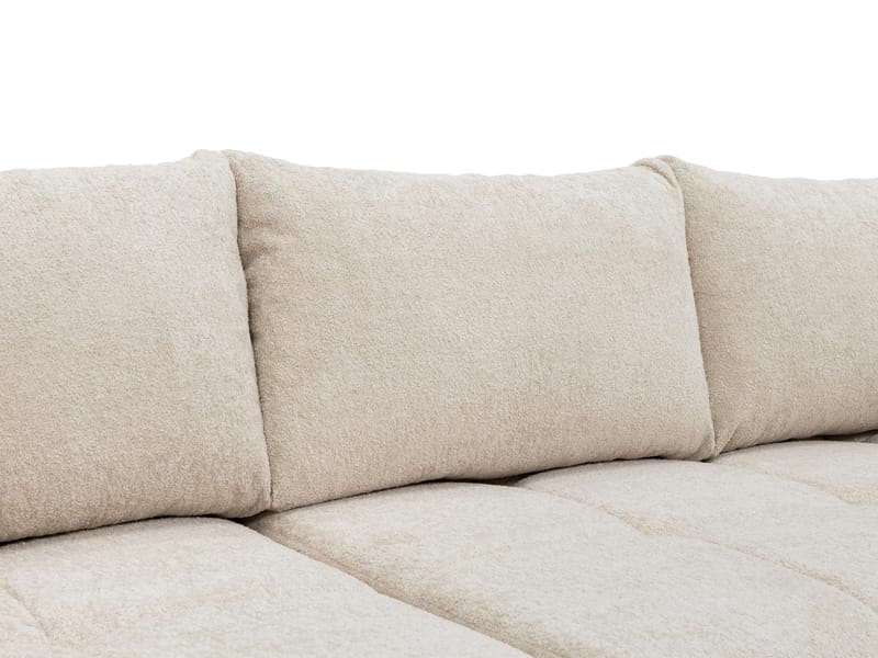 Falor 3-seters sovesofa med divan, høyrevendt - blå - Møbler - Sofaer - Sovesofaer