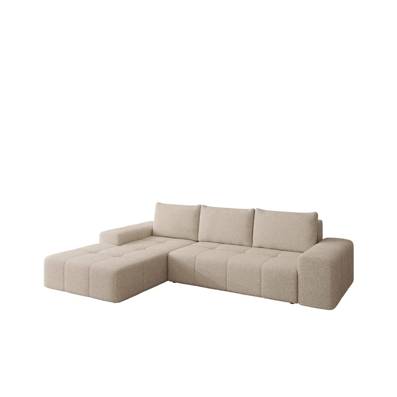 Falor 3-seters sovesofa med divan, venstrevendt, Beige