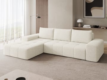 Falor 3-seters sovesofa med divan, venstrevendt - Offwhite - Møbler - Sofaer - Sovesofaer