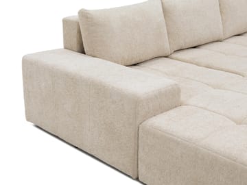 Falor 5-seters U-formet sovesofa - blå - Møbler - Sofaer - Sovesofaer