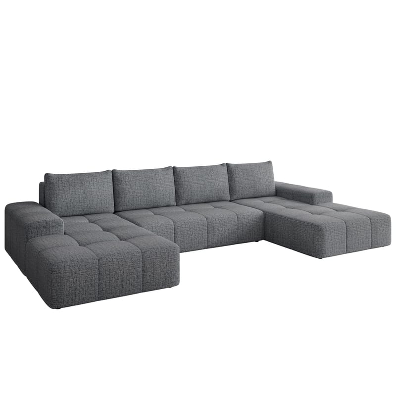Falor 5-seters U-formet sovesofa, grå