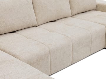 Falor 5-seters U-formet sovesofa - Offwhite - Møbler - Sofaer - Sovesofaer
