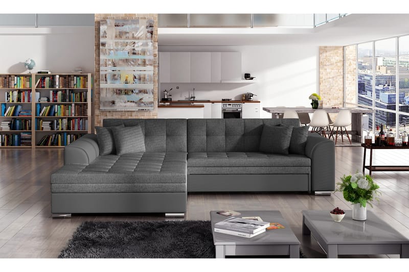 Falseti Sovesofa - Grå - Møbler - Sofaer - Sovesofaer