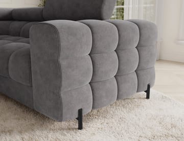 Fectory 6-seters Bubblig hjørnesovesofa med sjeselong og oppbevaring Venstre - Aura 04 - Møbler - Sofaer - Sovesofaer