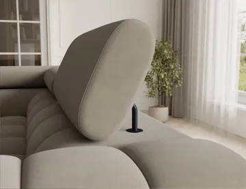 Fectory 6-seters Bubblig hjørnesovesofa med sjeselong og oppbevaring Venstre - Aura 18 - Møbler - Sofaer - Sovesofaer