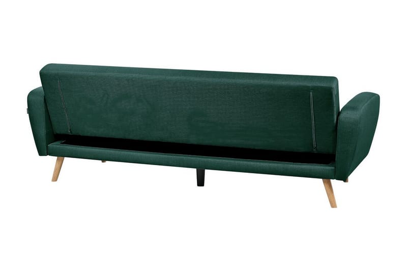Feliks Sovesofa 3-seter - Grønn/Lyst tre - Møbler - Sofaer - Sovesofaer