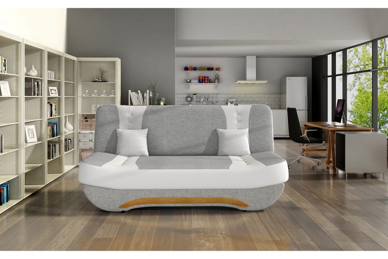 Fenga Sovesofa - Grå/Hvit - Møbler - Sofaer - Sovesofaer