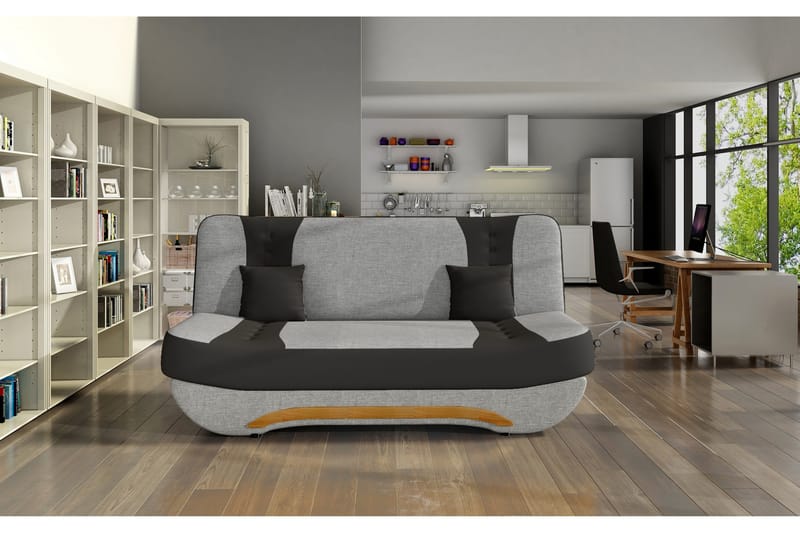 Fenga Sovesofa - Grå/Svart - Møbler - Sofaer - Sovesofaer