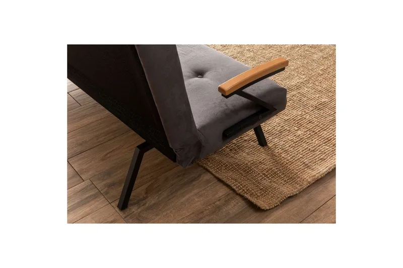 Fennor Sovesofa 3-sits - Grå - Møbler - Sofaer - Sovesofaer