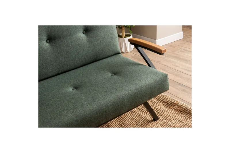 Fennor Sovesofa 3-sits - Grønn - Møbler - Sofaer - Sovesofaer