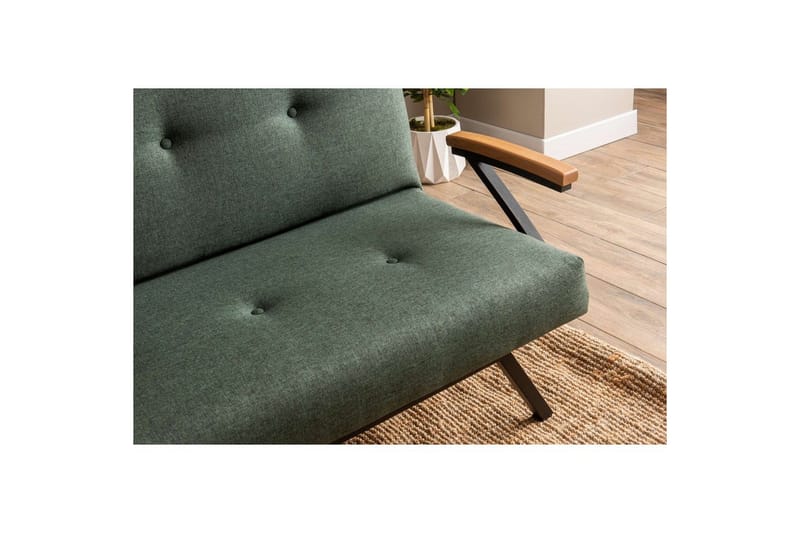 Fennor Sovesofa 3-sits - Grønn - Møbler - Sofaer - Sovesofaer
