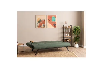 Fennor Sovesofa 3-sits - Grønn - Møbler - Sofaer - Sovesofaer