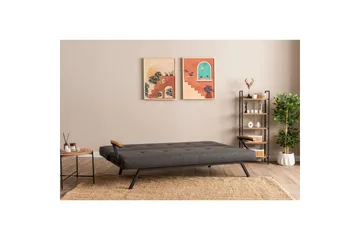 Fennor Sovesofa 3-sits - Mørkegrå - Møbler - Sofaer - Sovesofaer