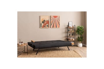 Fennor Sovesofa 3-sits - Sort - Møbler - Sofaer - Sovesofaer