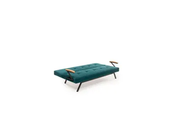 Fennor Sovesofa 3-sits - Petrol Grønn - Møbler - Sofaer - Sovesofaer