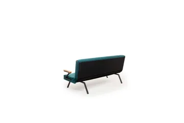 Fennor Sovesofa 3-sits - Petrol Grønn - Møbler - Sofaer - Sovesofaer