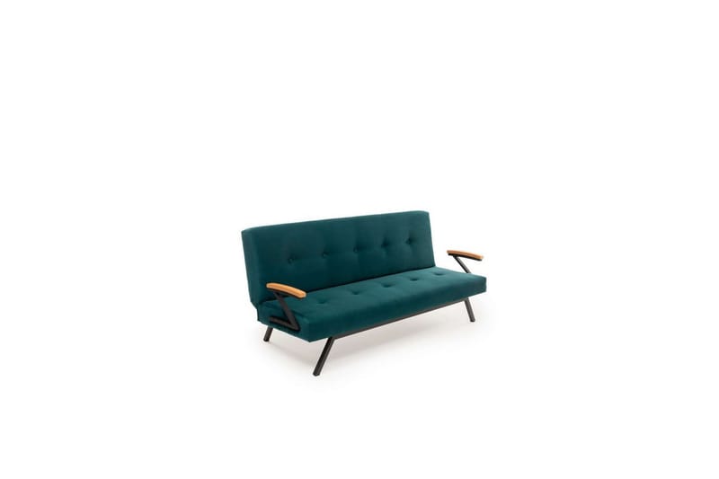 Fennor Sovesofa 3-sits - Petrol Grønn - Møbler - Sofaer - Sovesofaer